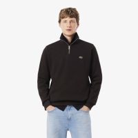 Мужская толстовка Lacoste на молнии с высоким воротом