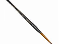 Кисть колонок №2 круглая Roubloff "111F" фигурная коротка ручка, матовая