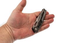 Складной нож CIVIVI Anaaki, сталь Nitro-V, рукоять серый алюминий