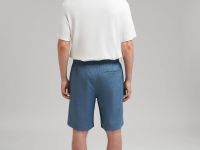 Шорты прямого кроя со льном