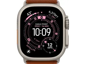 Смарт-часы Apple Watch Ultra 3 49mm Natural Titanium Case with Terra Cotta Alpine Loop (M)