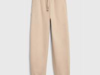 Трикотажные брюки для девочек, Бежевый