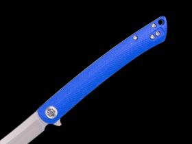 Складной нож Dr.Tech W4224LBL, сталь D2, рукоять G10, синий