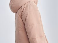 Двусторонняя утепленная куртка прямого кроя