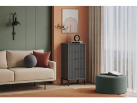 Комод Трейвис 48x102 Графитовый
