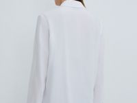 Блузка из лиоцелла, Белый