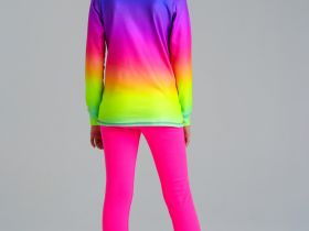 Термокомплект трикотажный для девочек: брюки, толстовка для эпизодического использования