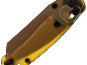 Складной нож Bestech Knives Cicada's Wing, сталь 10Cr15MoV, рукоять Ultem, золотистый/коричневый