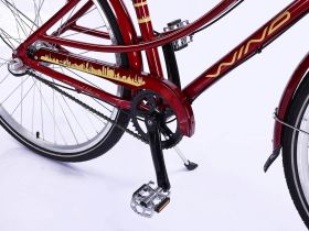 Женский велосипед Wind Avenue 300 Lady Nexus 3sp, год 2025, цвет Красный, ростовка 17