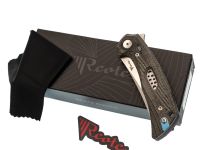 Складной нож Reate PL-7 сатин, сталь Nitro-V, рукоять микарта, черный
