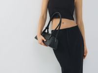 Укороченный топ, Черный