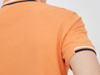 Базовое поло из хлопка прямого силуэта