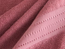 Полотенце махровое Basena, пыльная роза