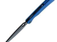 Складной нож Daggerr Sting XL Blue BW DLC, сталь D2, рукоять G10