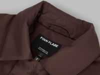 Утепленная куртка с отложным воротником