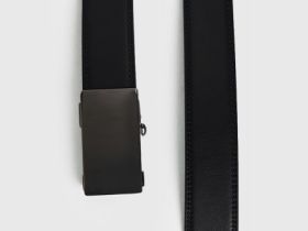 Ремень с автоматической пряжкой, Черный