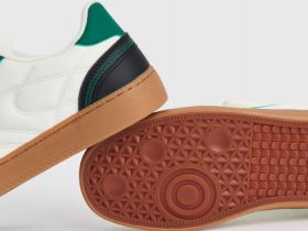 Кеды из искусственной кожи для мальчиков, Белый