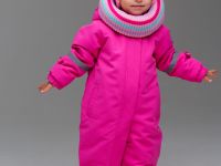 Комплект детский трикотажный для девочек: шапка, снуд