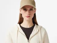 Женская толстовка Lacoste с капюшоном на молнии классического кроя