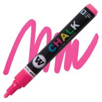 Маркер меловой Molotow "CHALK" 4 мм флуоресцентный Розовый