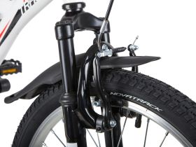 Детский велосипед Novatrack Dart 20, год 2020, цвет Черный