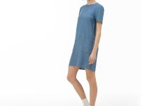 Женское платье Lacoste с круглым вырезом