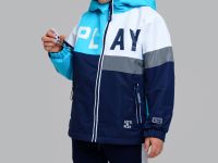 Куртка текстильная с полиуретановым покрытием для мальчиков (ветровка)