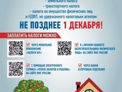 Как получить налоговое уведомление на уплату имущественных налогов?