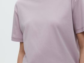 Футболка из мерсеризованного хлопка