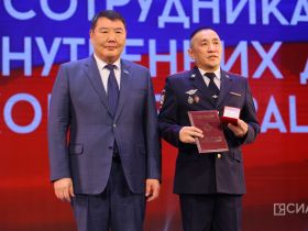 На страже правопорядка: в Якутске чествовали сотрудников МВД