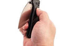 Складной нож Kizer Mini Grouper, сталь Nitro V, рукоять карбон