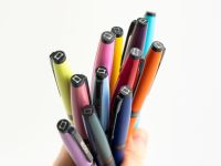 Ручка перьевая Малевичъ с конвертером, перо EF 0,4 мм, цвет: розовый