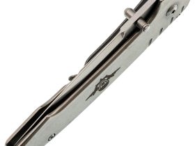 Складной нож ВДВ Silver, сталь D2, рукоять сталь