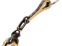 Брелок Сердце, бронза