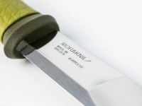 Нож с фиксированным лезвием Morakniv 2000, сталь Sandvik 12C27, рукоять пластик/резина, зеленый