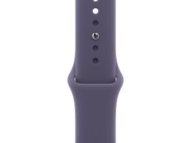 Умные часы Apple Watch Series 11 46 мм Серебристые, с фиолетовым спортивным ремешком M/L