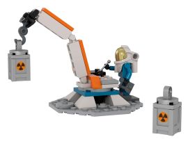 Космические приключения AB-1319 Конструктор Большой звездолет исследователей