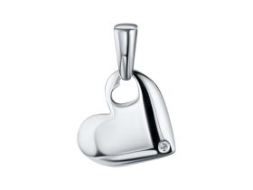 Подвеска из серебра с бриллиантом э0601пд06174900