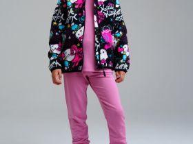 Куртка трикотажная для девочек