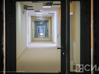 Строительная готовность онкоцентра в Якутске составила 90%
