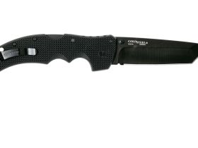 Складной тактический нож Cold Steel Recon 1 Tanto, сталь CPM-S35VN, рукоять G10, черный