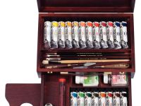 Набор акрила Talens "Rembrandt" Master 20 цв*40 мл, в деревянной коробке