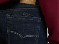 Утепленные джинсы straight fit мужские