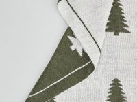 Плед Abete rosso, зеленый