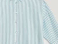 Платье-рубашка в полоску