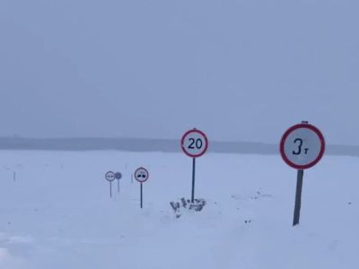 В Якутии открыли автозимник через реку Алдан