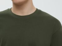 Базовая футболка из хлопка прямого силуэта