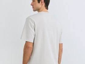 Футболка из плотного хлопка, Белый