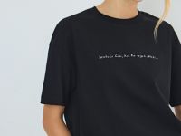 Футболка с принтом O'STIN x Яндекс Книги, Черный