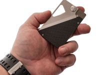 Складной нож Daggerr Cardknife Bronze, сталь 8cr13mov, рукоять титан/карбон